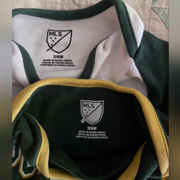 MLS Infant Portland Timbers Winger Onesie Set - Picture 3 of 3